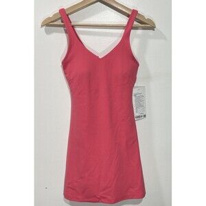 NWT Lululemon Align Dress Glaze Pink SZ 2 Nulu Built in Pockets Shorts Tennis